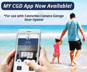 Centurion MY CGD smart garage door app