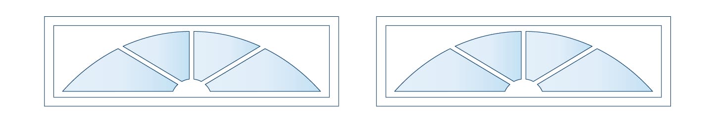 Gliderol Sunburst window insert design