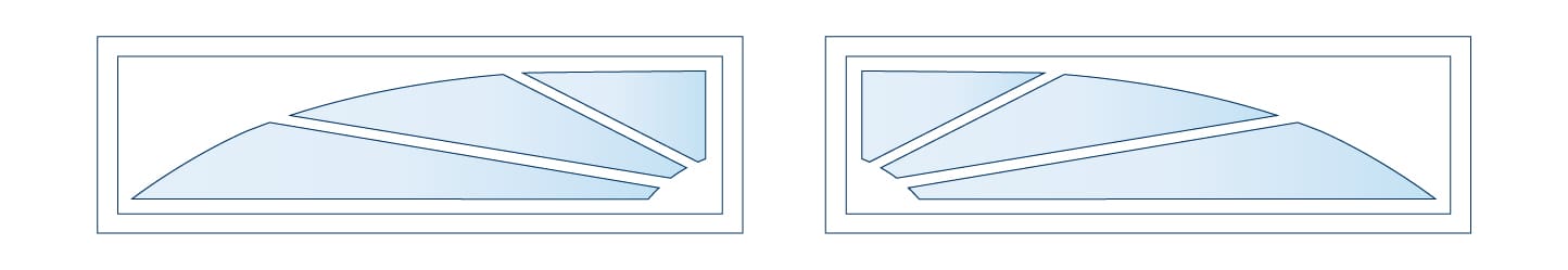 Gliderol Sunset window insert design