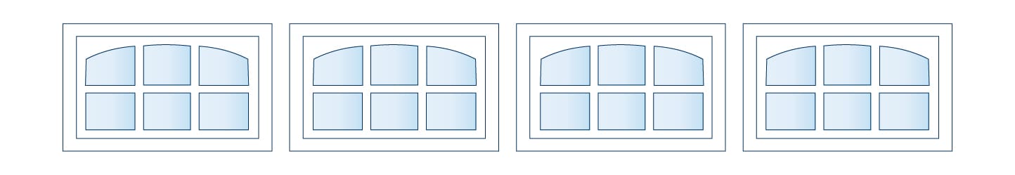 Gliderol Cascade window insert design