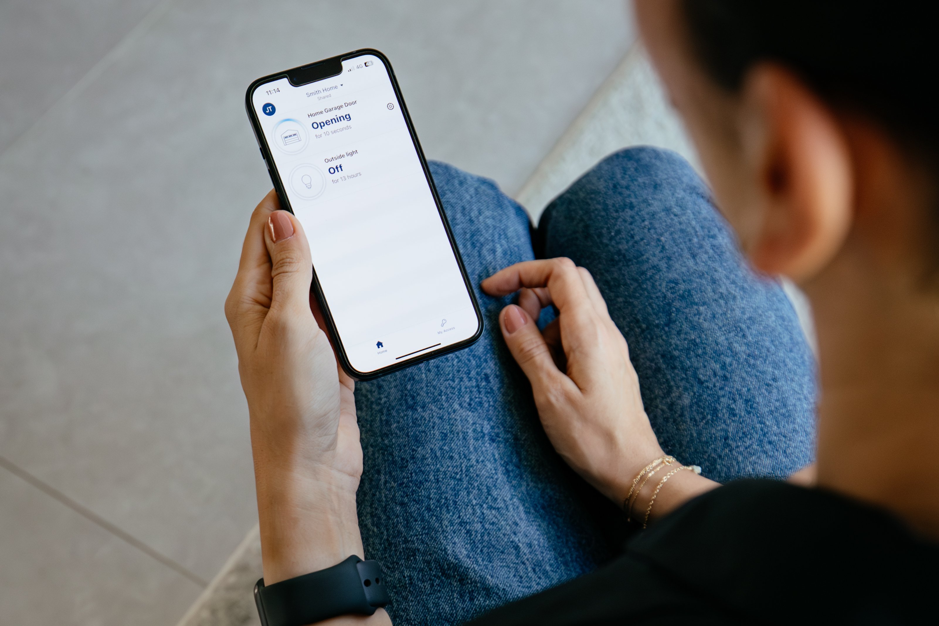 Merlin myQ smart garage door connectivity