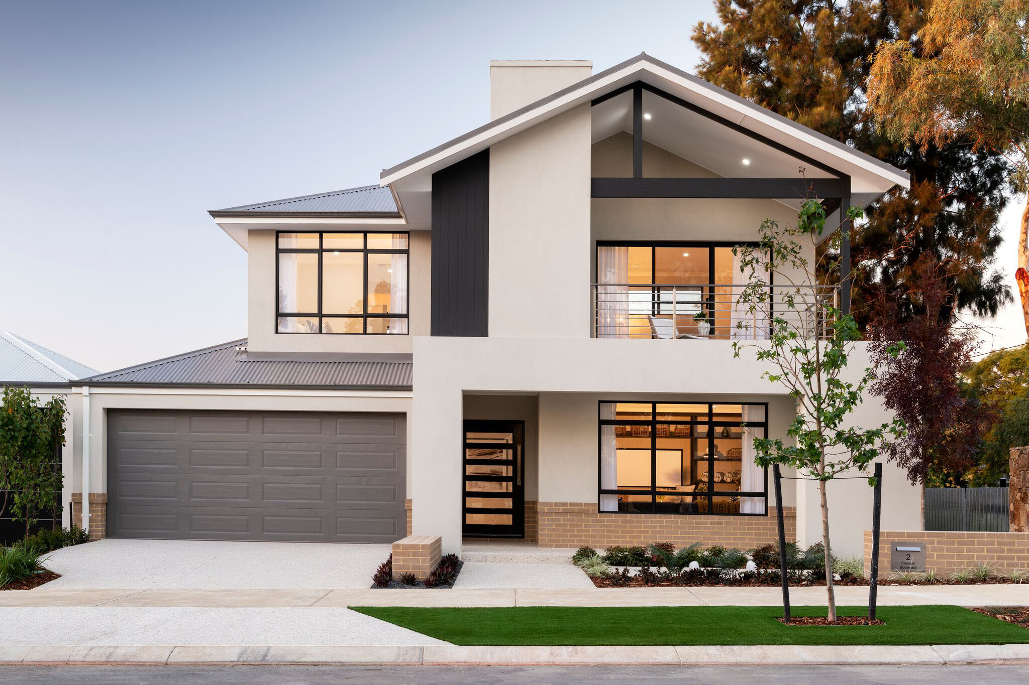 Colorbond® sectional garage door style Toowoomba
